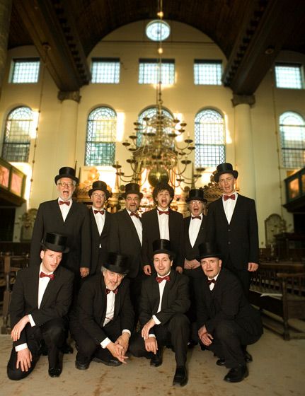 Koor Santo Servicio van de Portigese Synagoge Amsterdam